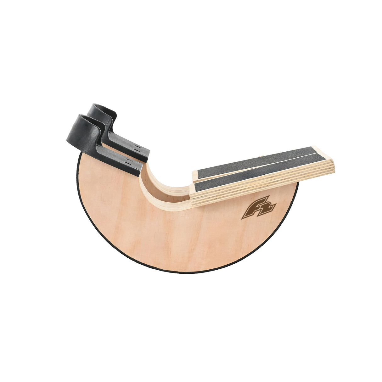 F2 Balance Board Stretch Boards Holz 33cm Natur/Schwarz