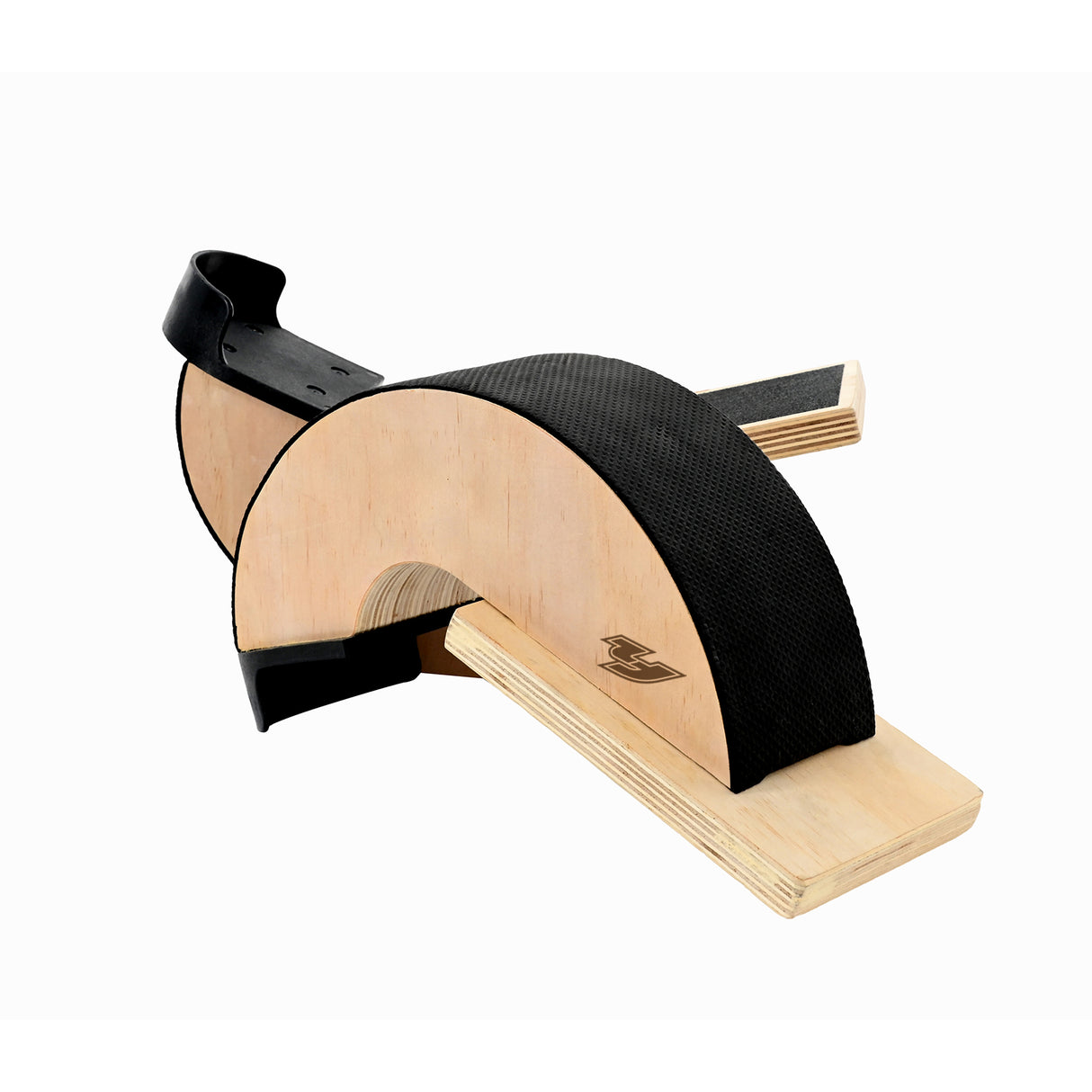 F2 Balance Board Stretch Boards Holz 33cm Natur/Schwarz