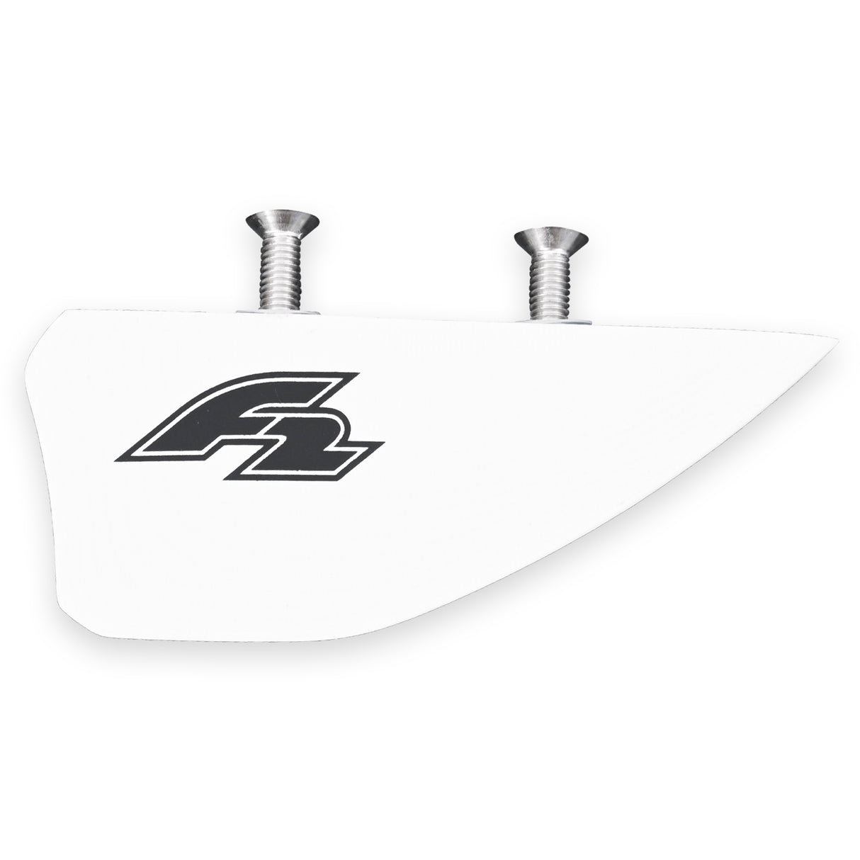 F2 Kiteboard Finne GFK Finne einzeln Weiss - Größe wählbar