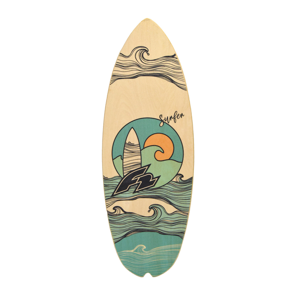 F2 Balance Board Set mit Korkrolle Komplettset Modell wählbar