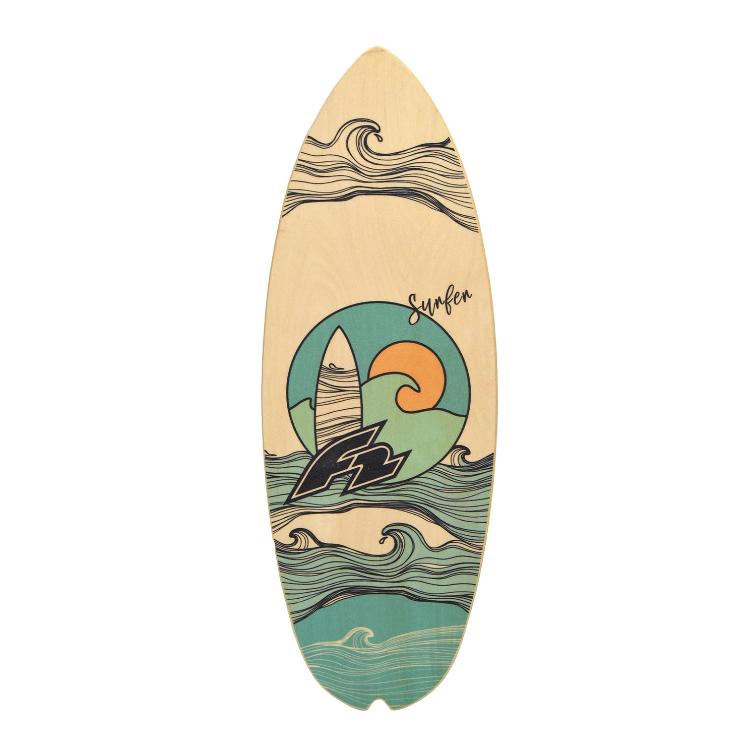 F2 Balance Board Set mit Korkrolle Komplettset Modell wählbar