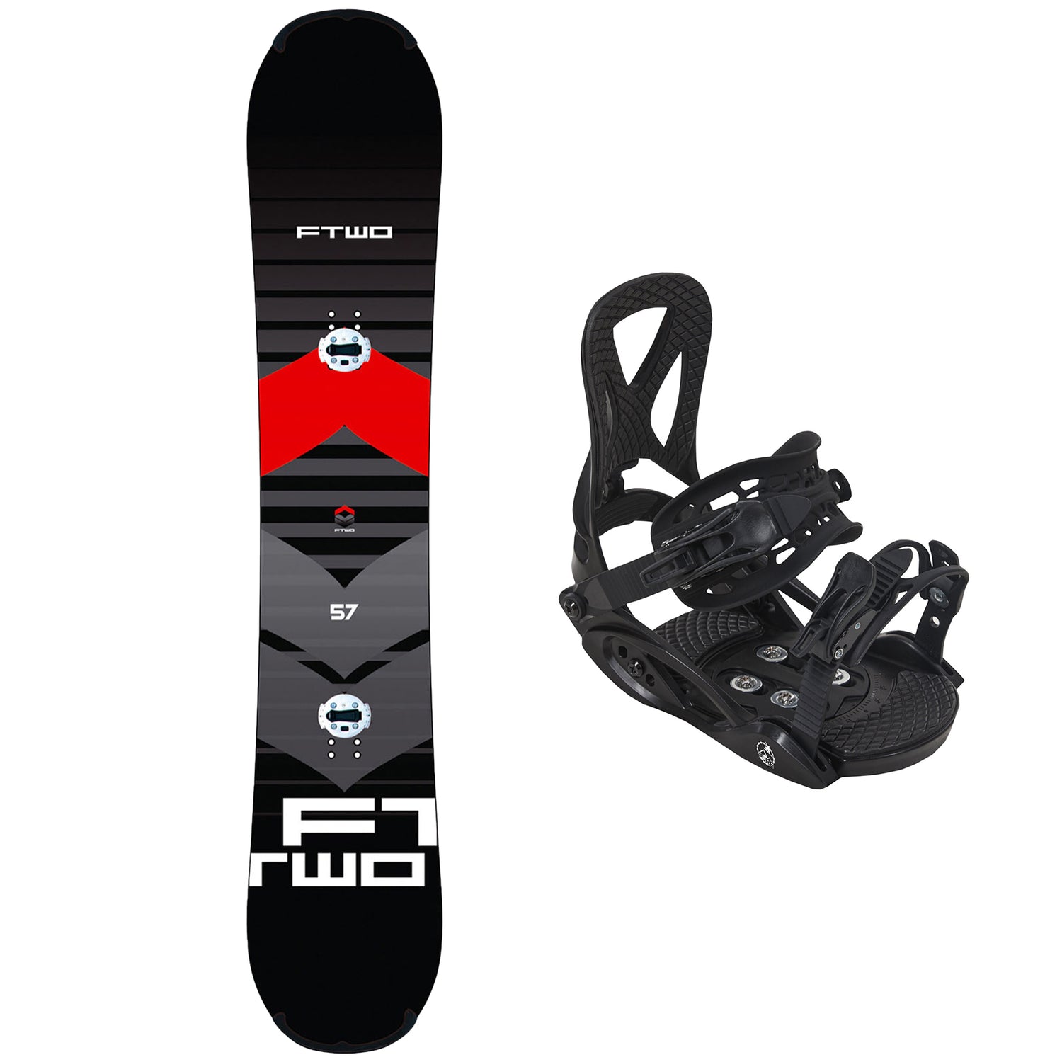 F2 Set Junior Snowboard Rental mit Bindung Eco Pure Komplettset Größe wählbar