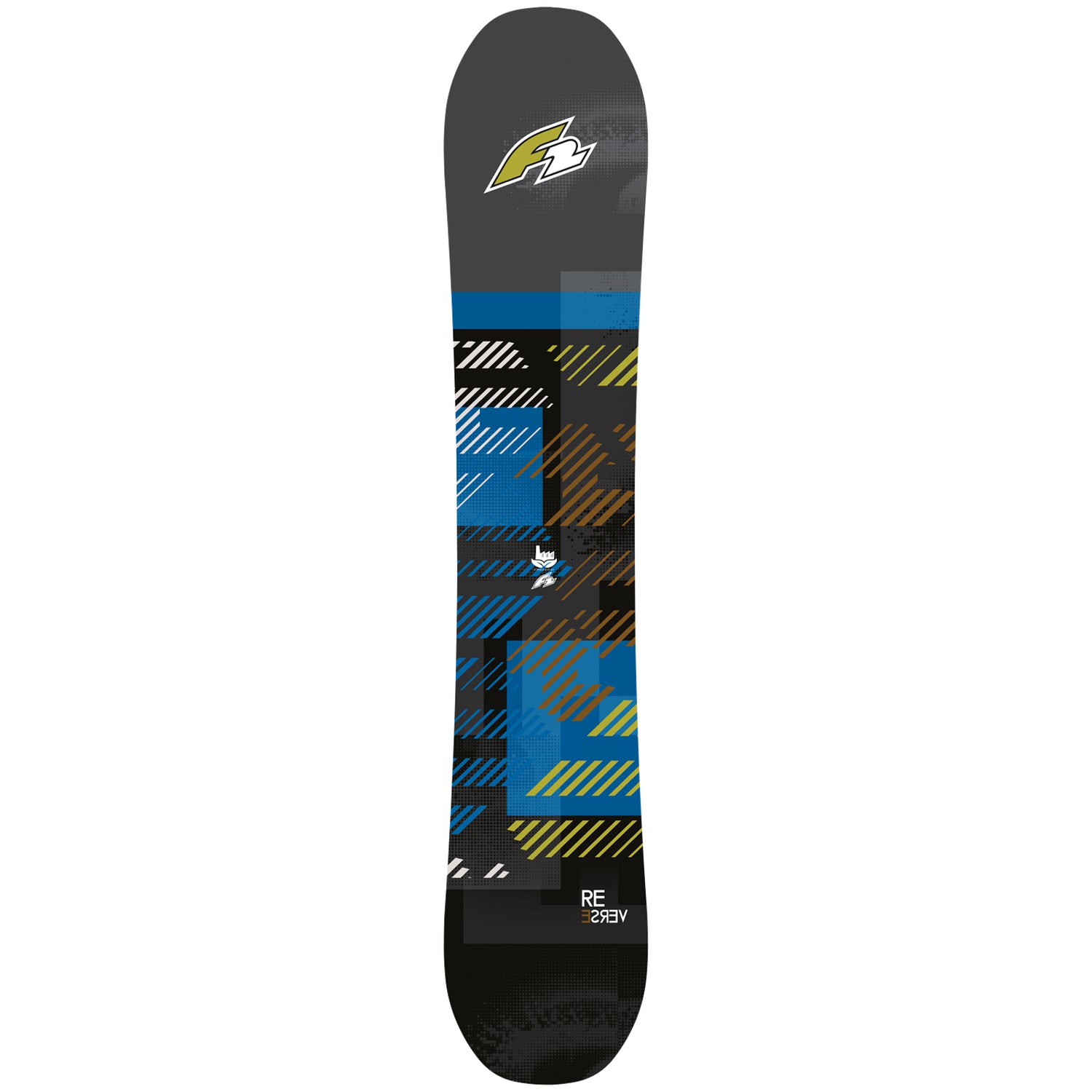 F2 Set Snowboard Reverse Blue mit Bindung Sonic Pro Komplettset Größe wählbar