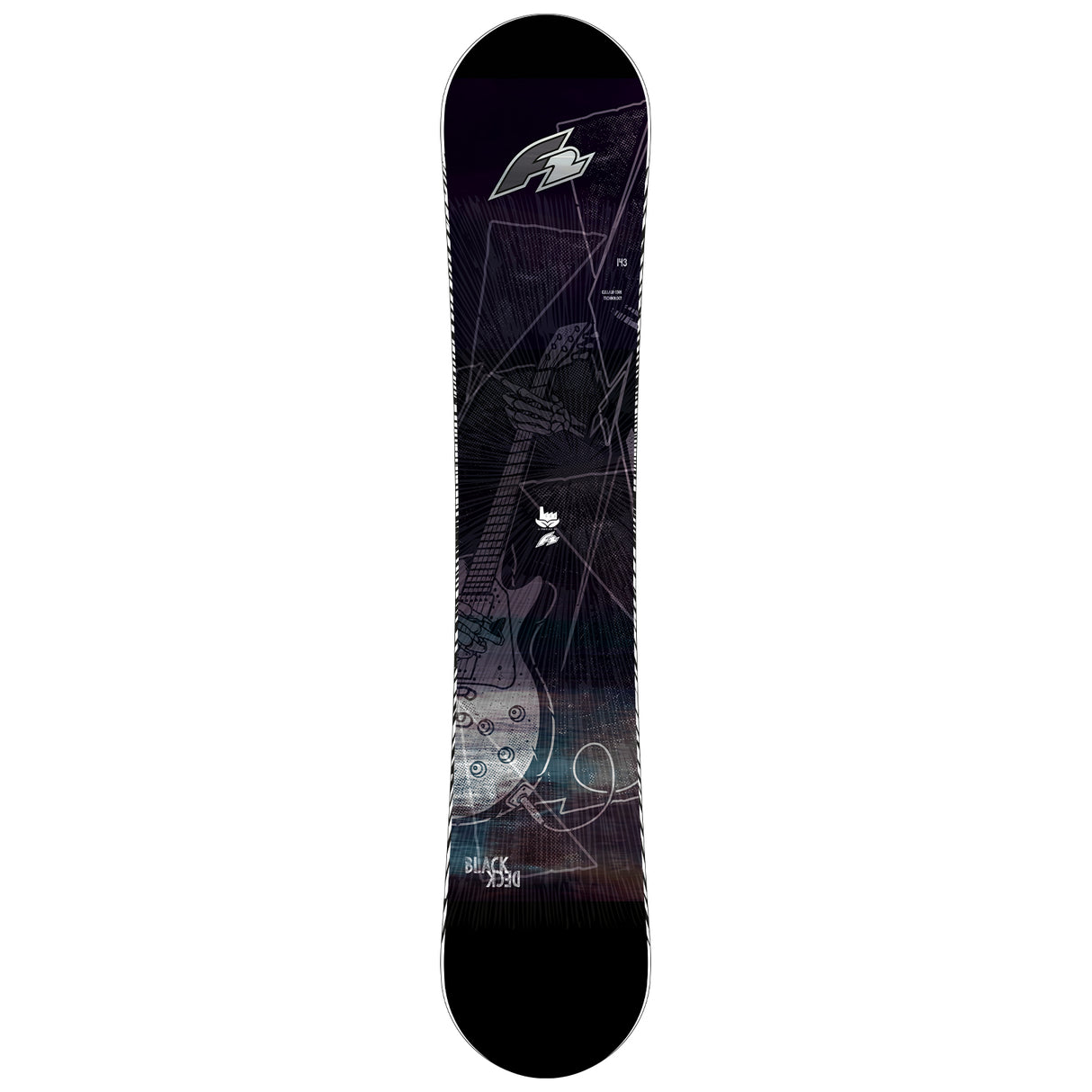 F2 Set Herren Snowboard Blackdeck mit Bindung Sonic Pro Komplettset Größe wählbar