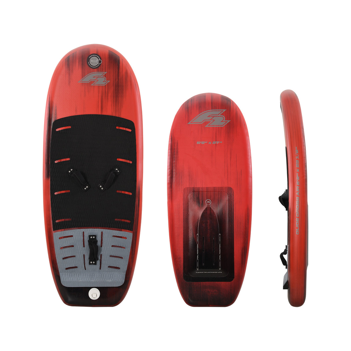 F2 Set Glide Cross Air 160L + LTD Allround Foil 1400 + Glide Allround Wing 4qm