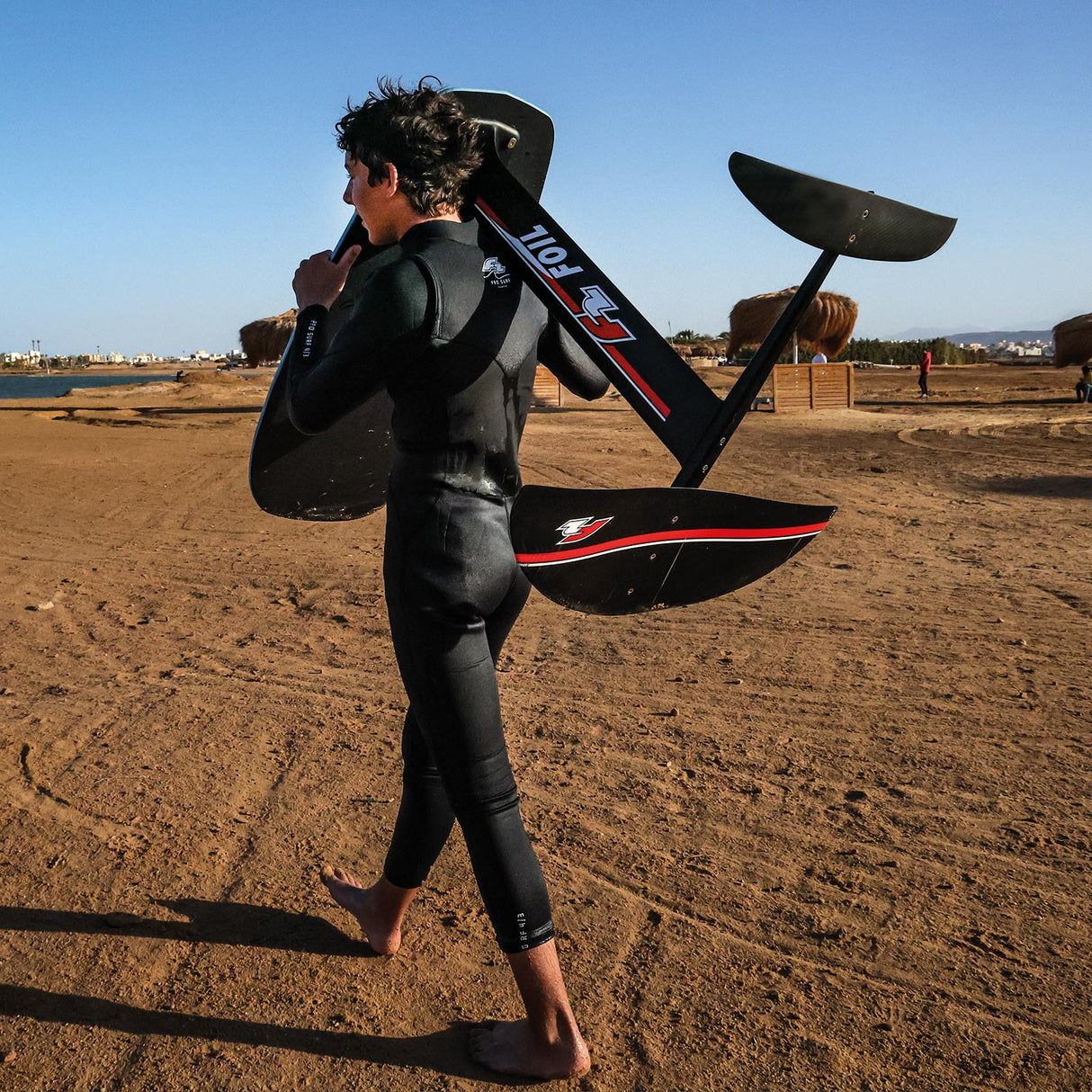 F2 Set Foilboard Ocean Carbon + Kite Foil Alu Carbon Größe wählbar Modell 2025