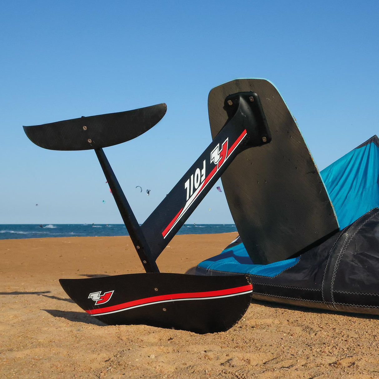 F2 Set Foilboard Ocean Carbon 115cm mit Kite Foil Alu Carbon Set Modell