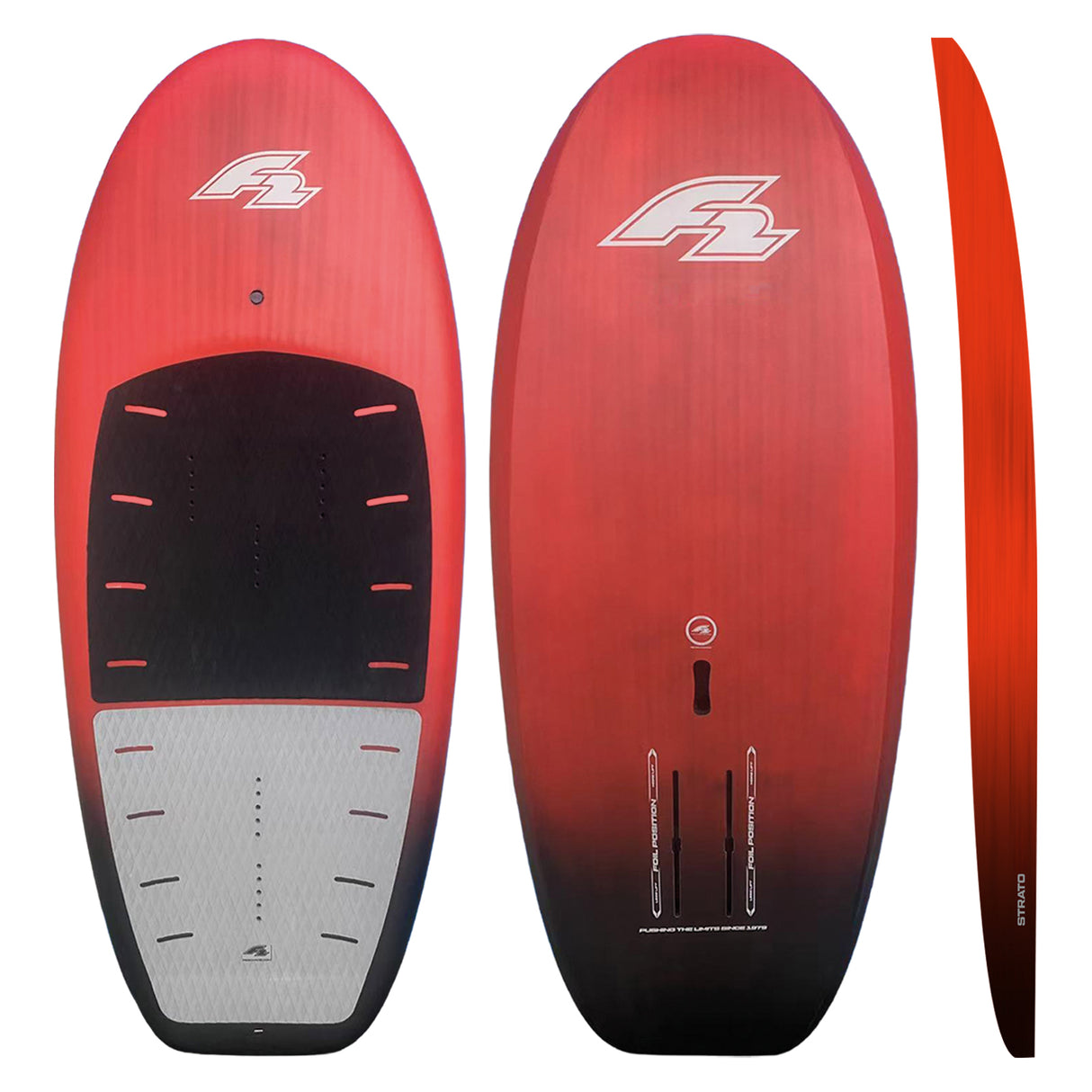 F2 Set Foilboard Glide Strato Team + Alu Limited Foil + Allround Wing Komplettset Größen wählbar