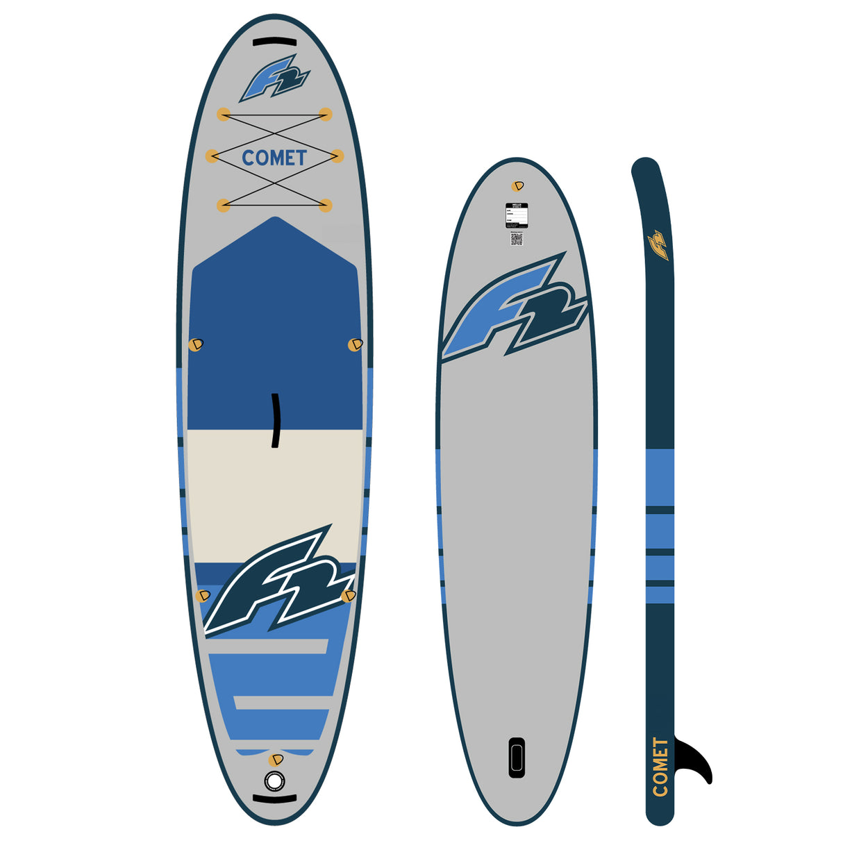 F2 SUP Stand Up Paddle Board Comet - Größe/Farbe/Zubehör wählbar