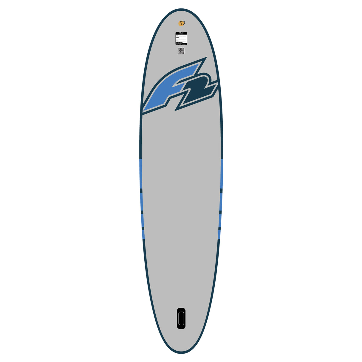 F2 SUP Stand Up Paddle Board Comet Grau - Komplettset Größen und Zubehör wählbar