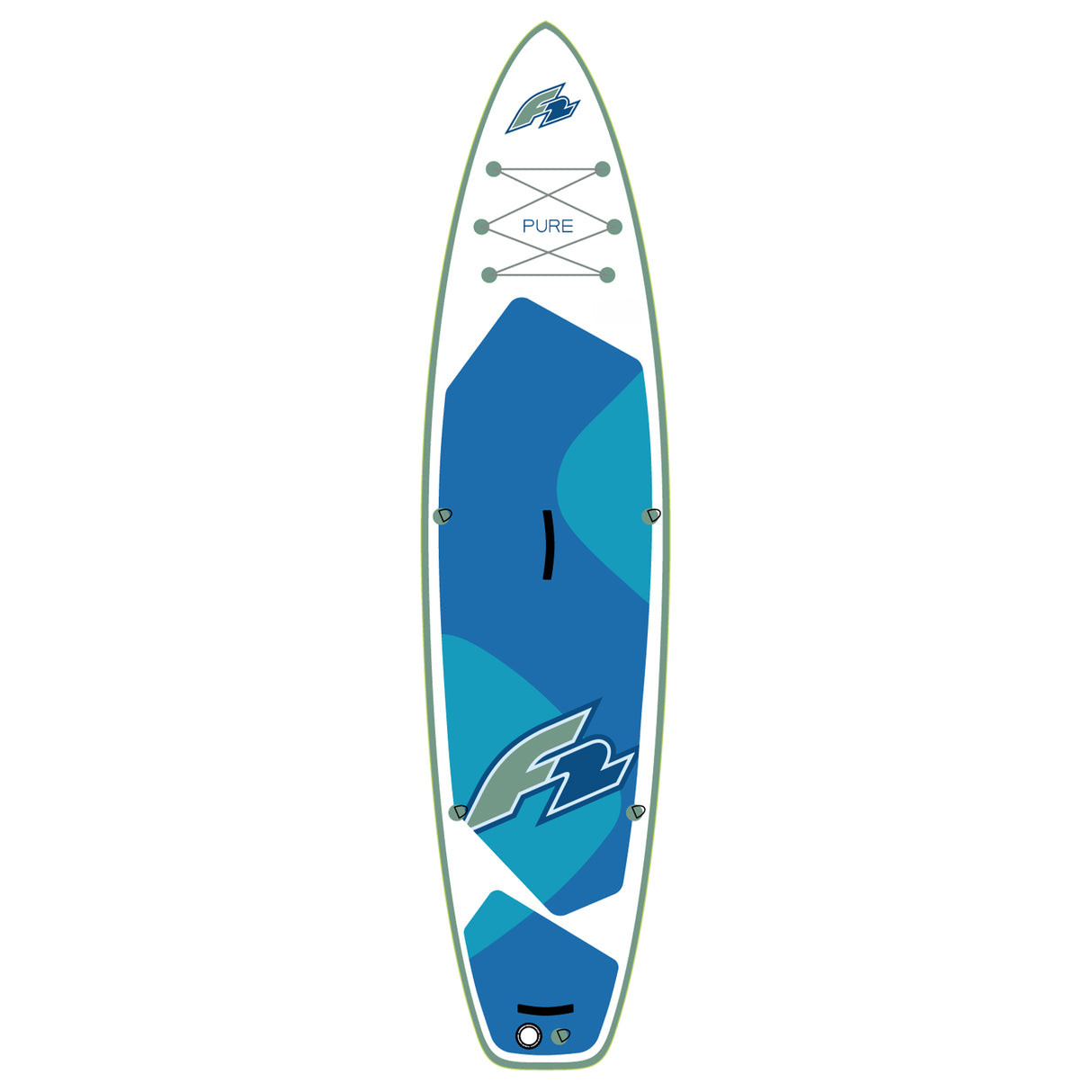 F2 SUP Stand Up Paddle Board Pure - Größe/Farbe/Zubehör wählbar