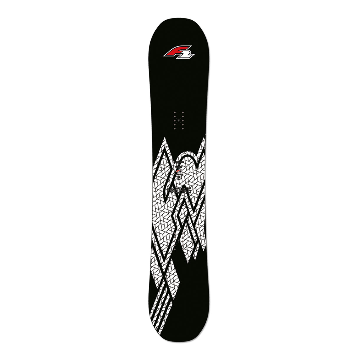 F2 Set Snowboard Junior Rental Schwarz + Pipe Bindung Größen wählbar