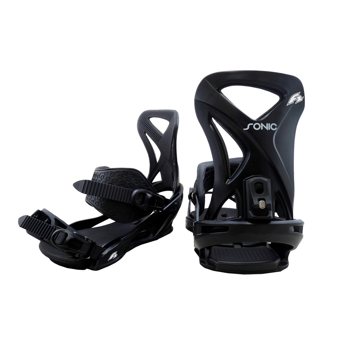 F2 Set Snowboard Blackdeck Schwarz 162w cm + Sonic Pro Bindung L