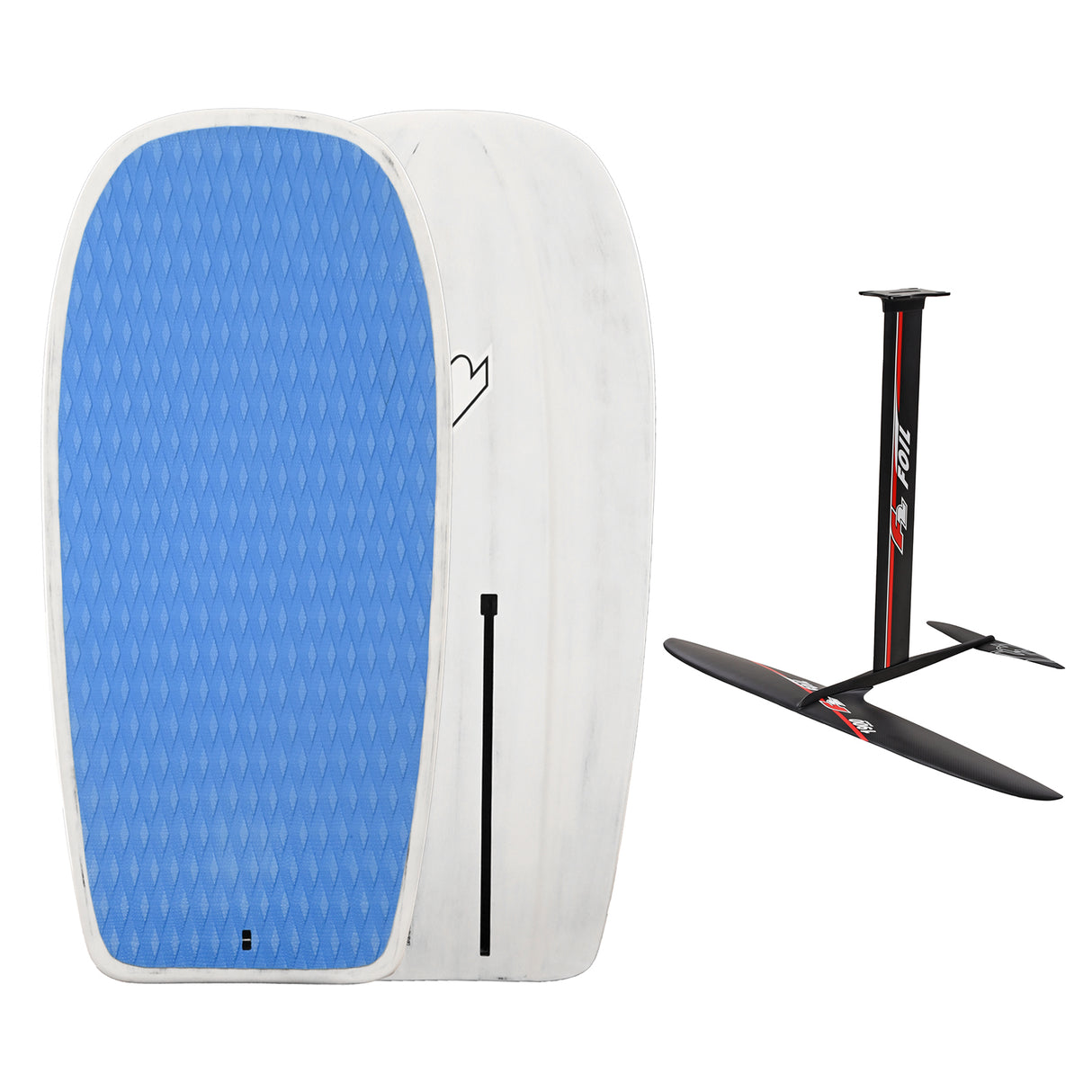 F2 Set Pumpfoilboard V2 10,4L Blau 90cm mit Alu Foil 1900