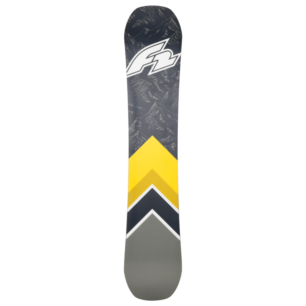F2 Herren Snowboard T-Ride Wood Freeride Größe wählbar Schwarz/Grau 2023/24