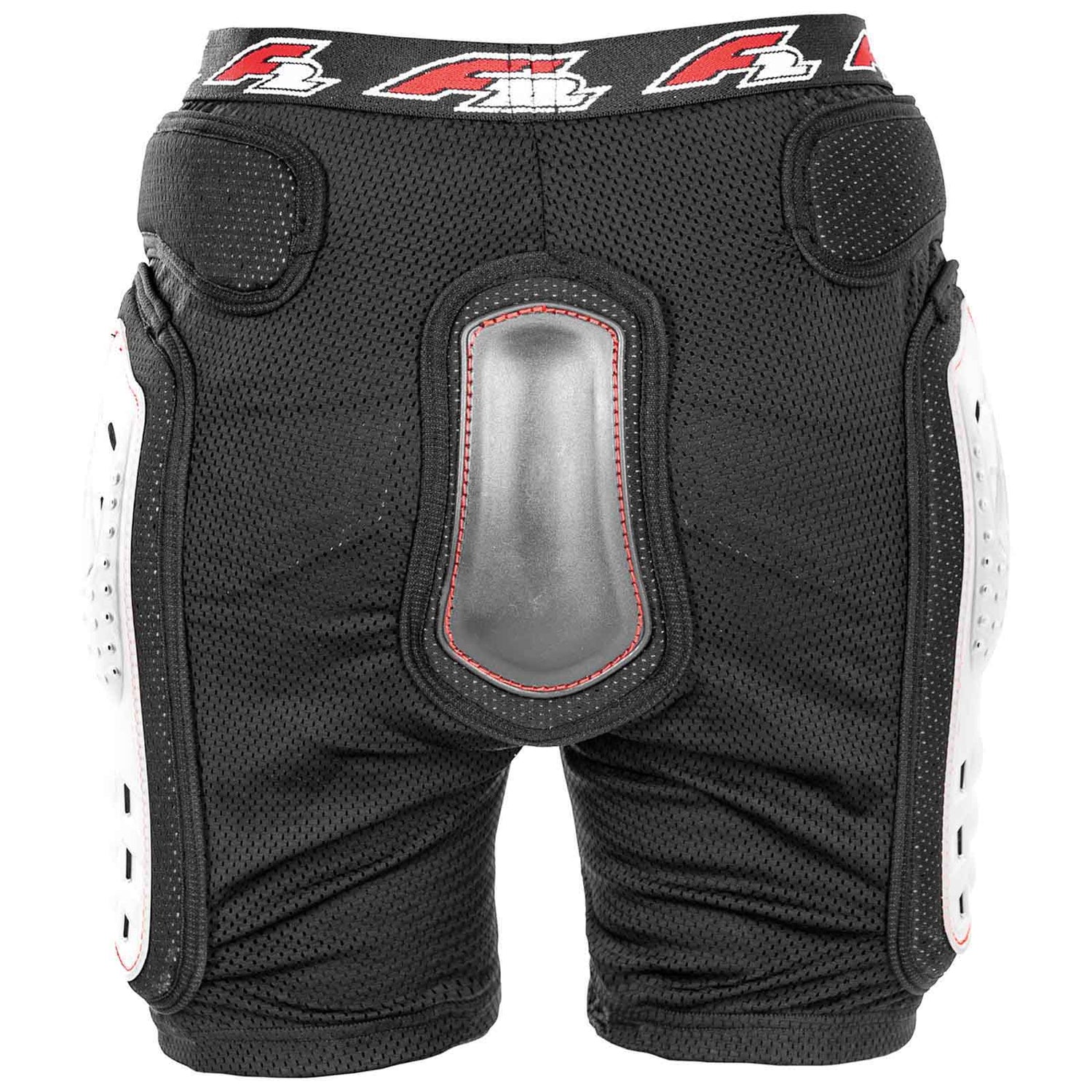 F2 Snowboard Hose Protector - Pant Hard S-XL Größe wählbar Schwarz/Rot 2024/25