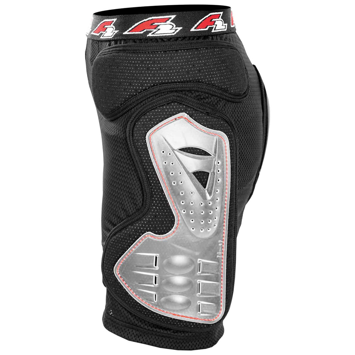 F2 Snowboard Hose Protector - Pant Hard S-XL Größe wählbar Schwarz/Rot 2024/25