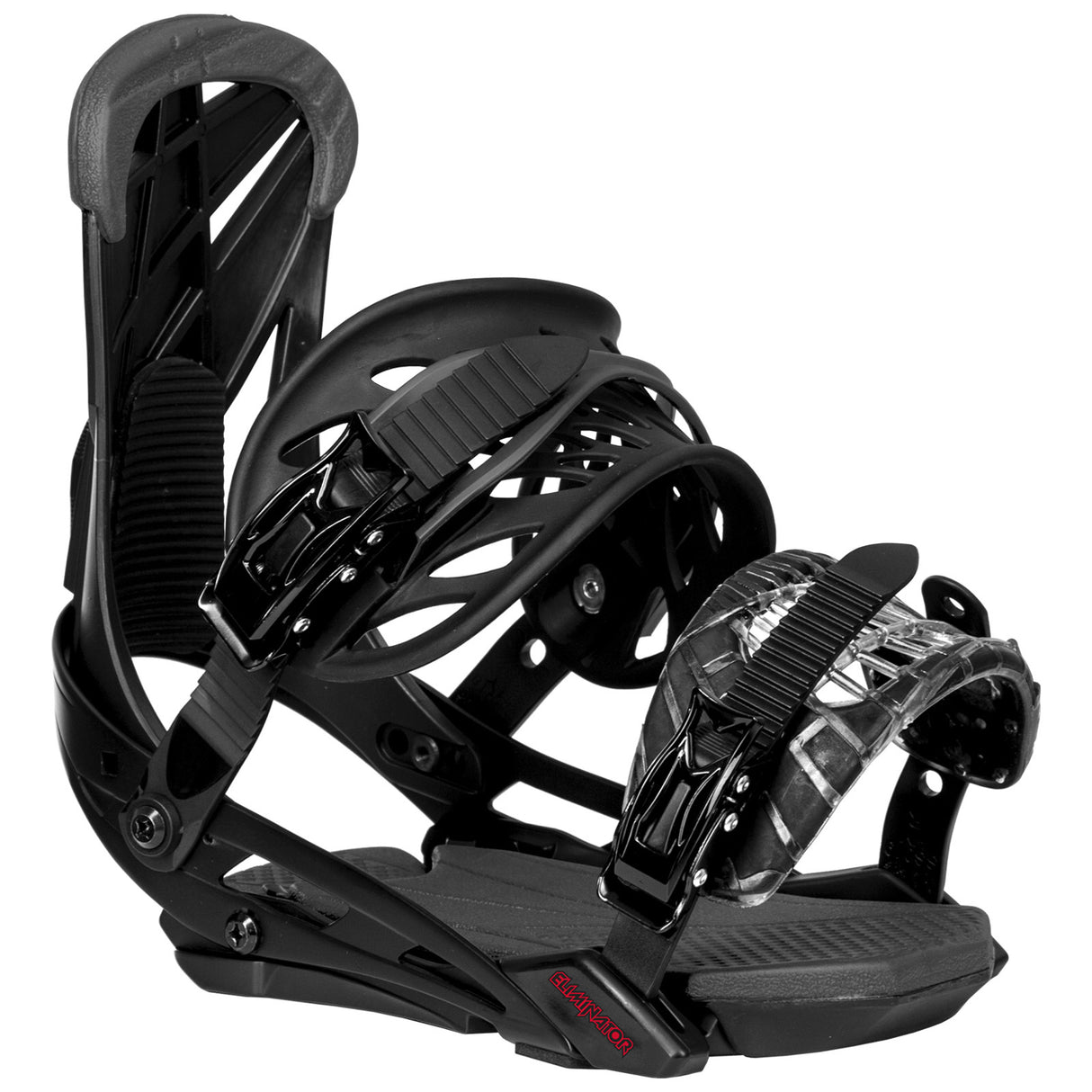 F2 Snowboard Soft Bindung Eliminator Carve Schwarz - Größe wählbar