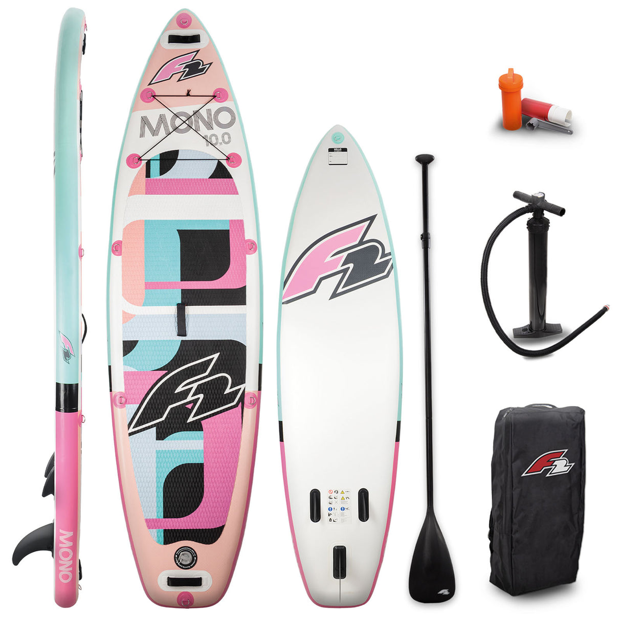 F2 Megasale Marken SUP Stand Up Paddle Boards - Modelle wählbar Vorjahresmodelle