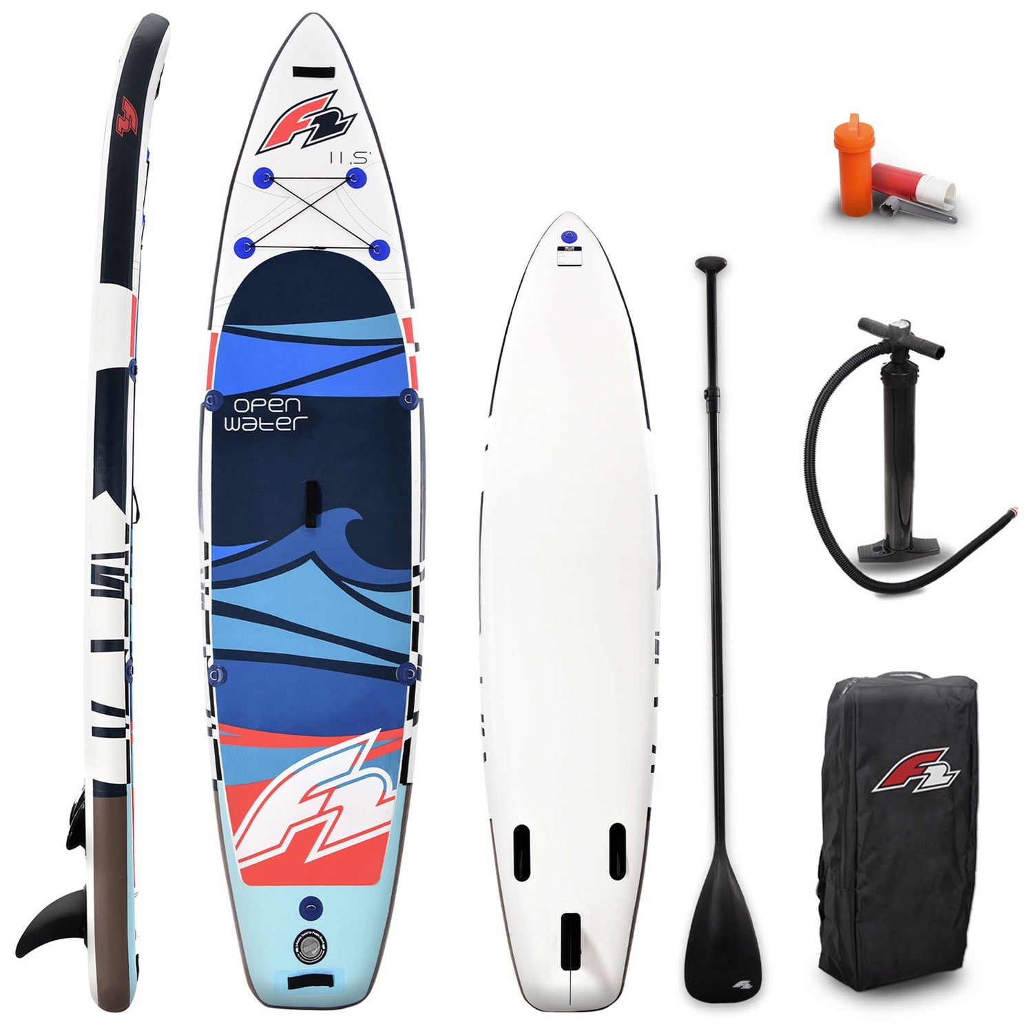 F2 Megasale Marken SUP Stand Up Paddle Boards - Modelle wählbar Vorjahresmodelle