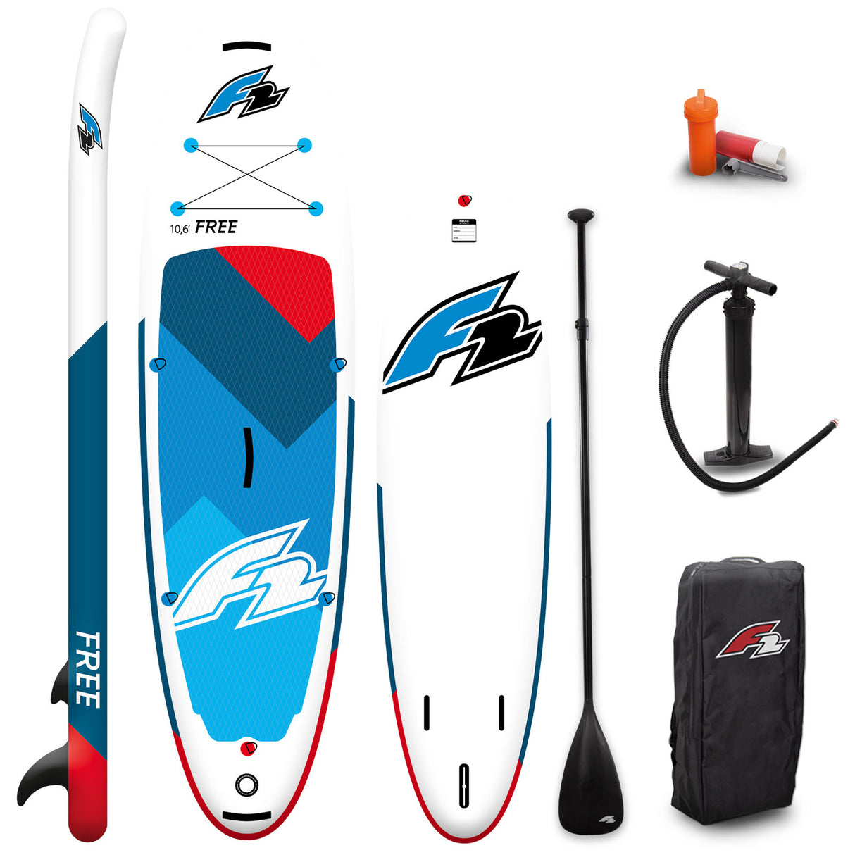 F2 Megasale Marken SUP Stand Up Paddle Boards - Modelle wählbar Vorjahresmodelle