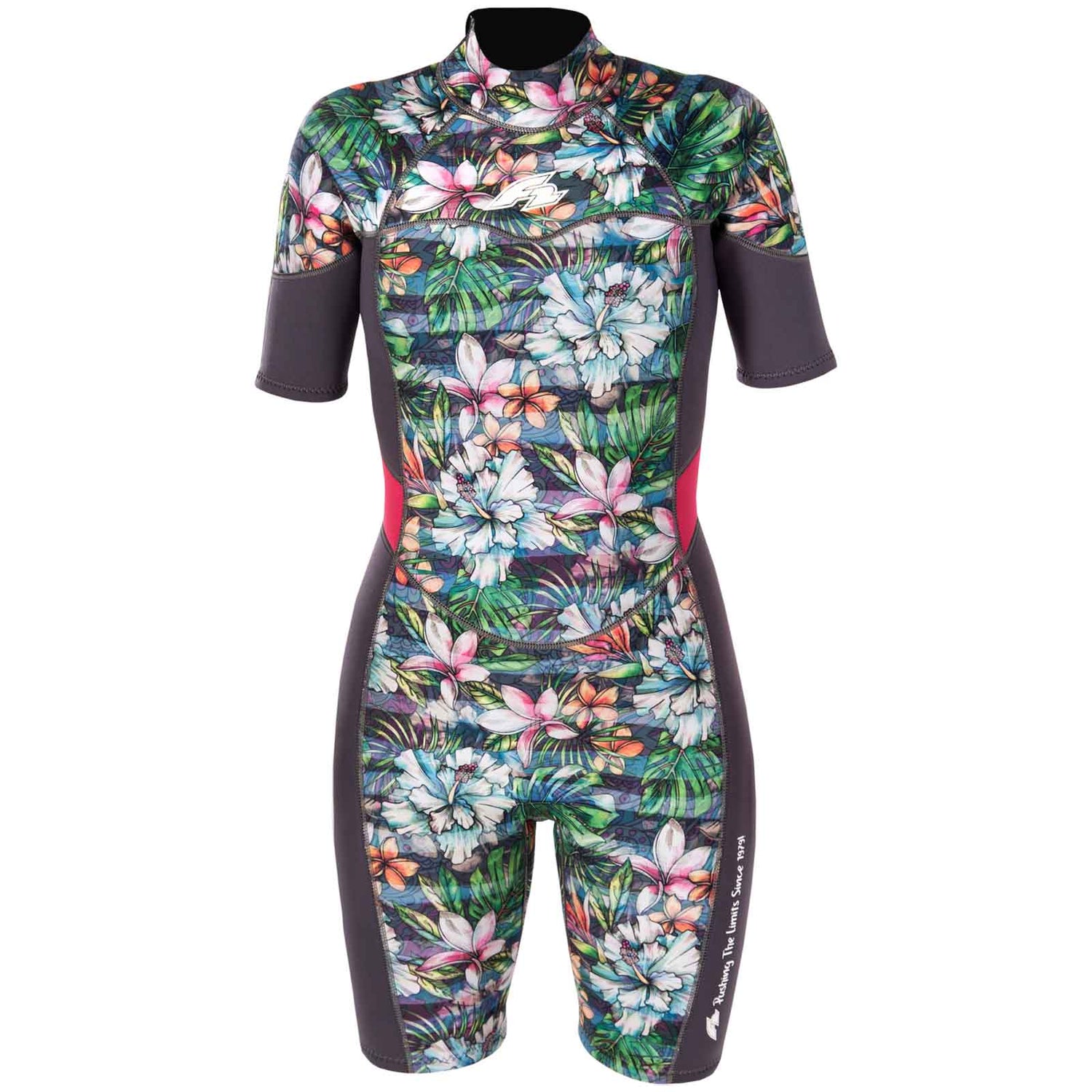 F2 Damen Neopren Anzug Happiness Shorty 3/2 mm Größe wählbar Multicolor 2024/25