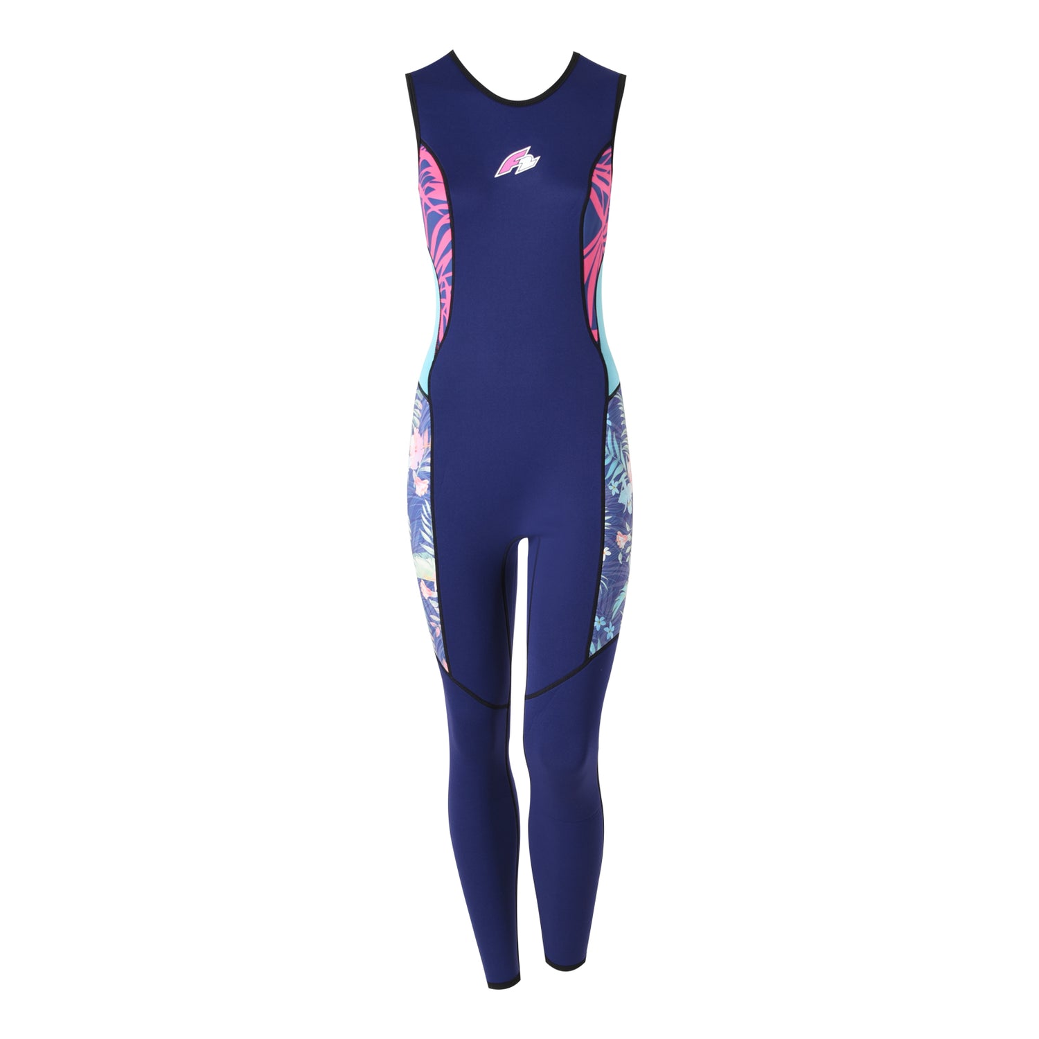 F2 Damen Neopren Anzug Lang Tropical Long Jane 2,5mm Größe wählbar Multicolor