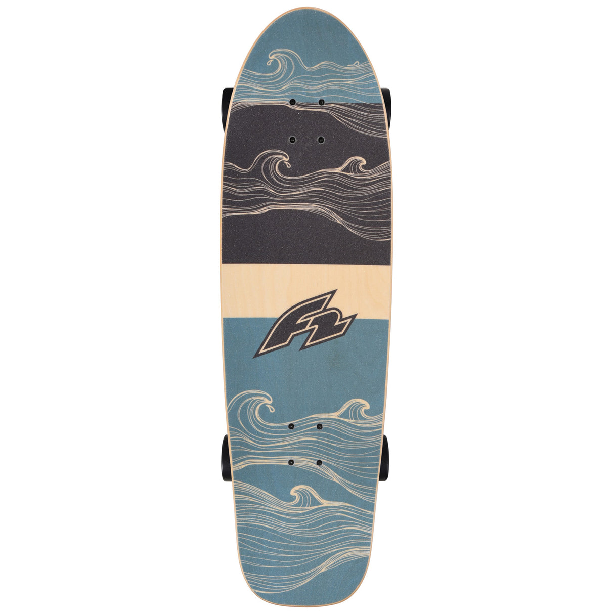 F2 Komplett Board Carving Board Skateboard Skate 9,0"/9,25" wählbar Blau 2024/25