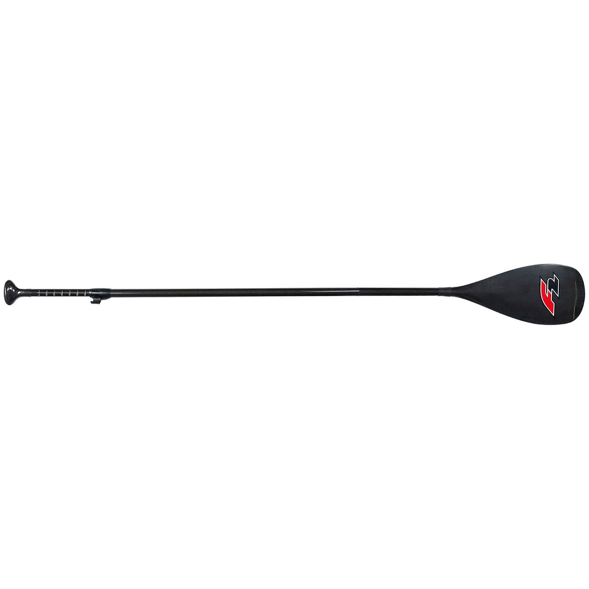 F2 SUP Paddel Carbon - 85% Carbon 3 teilig Schwarz 2024/25