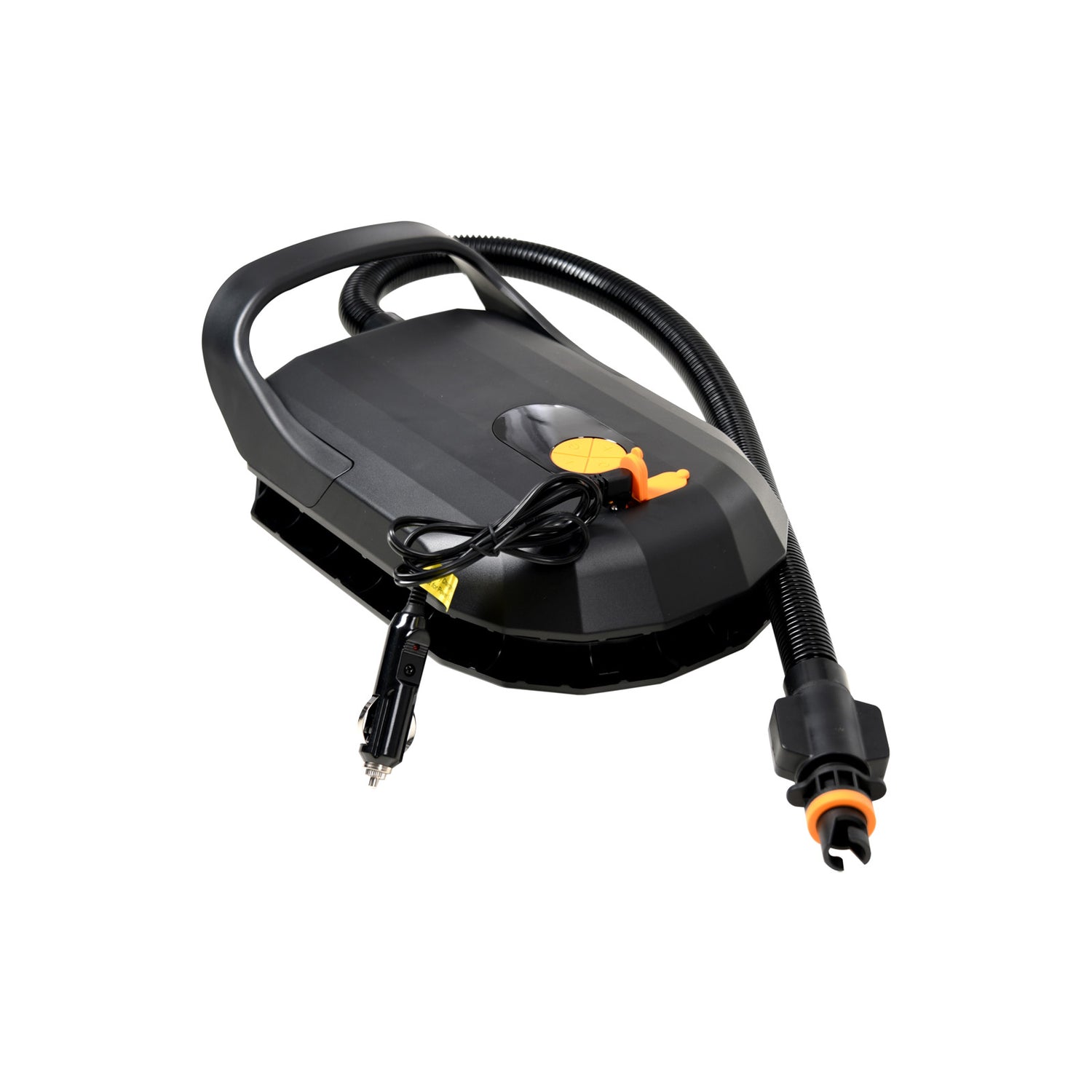 F2   Pumpe Elektropumpe D6 12 Volt Pro SUP Kite Paddelboot  Schwarz 2024/25