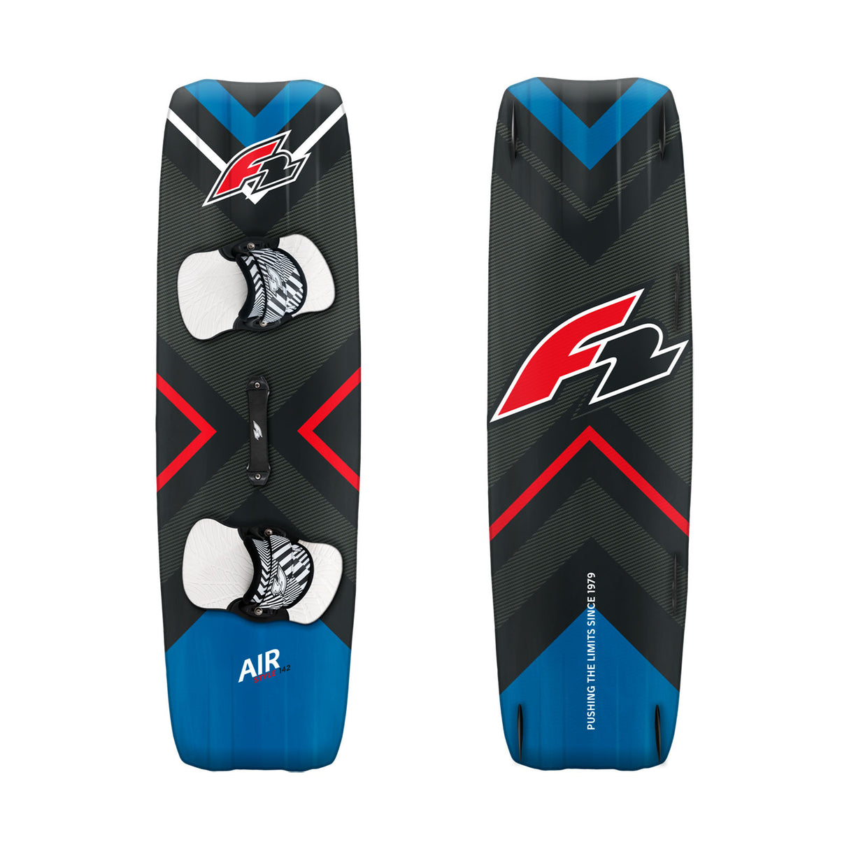 F2 Kiteboard Air Carbon 133-142cm Größe wählbar Schwarz 2024/25