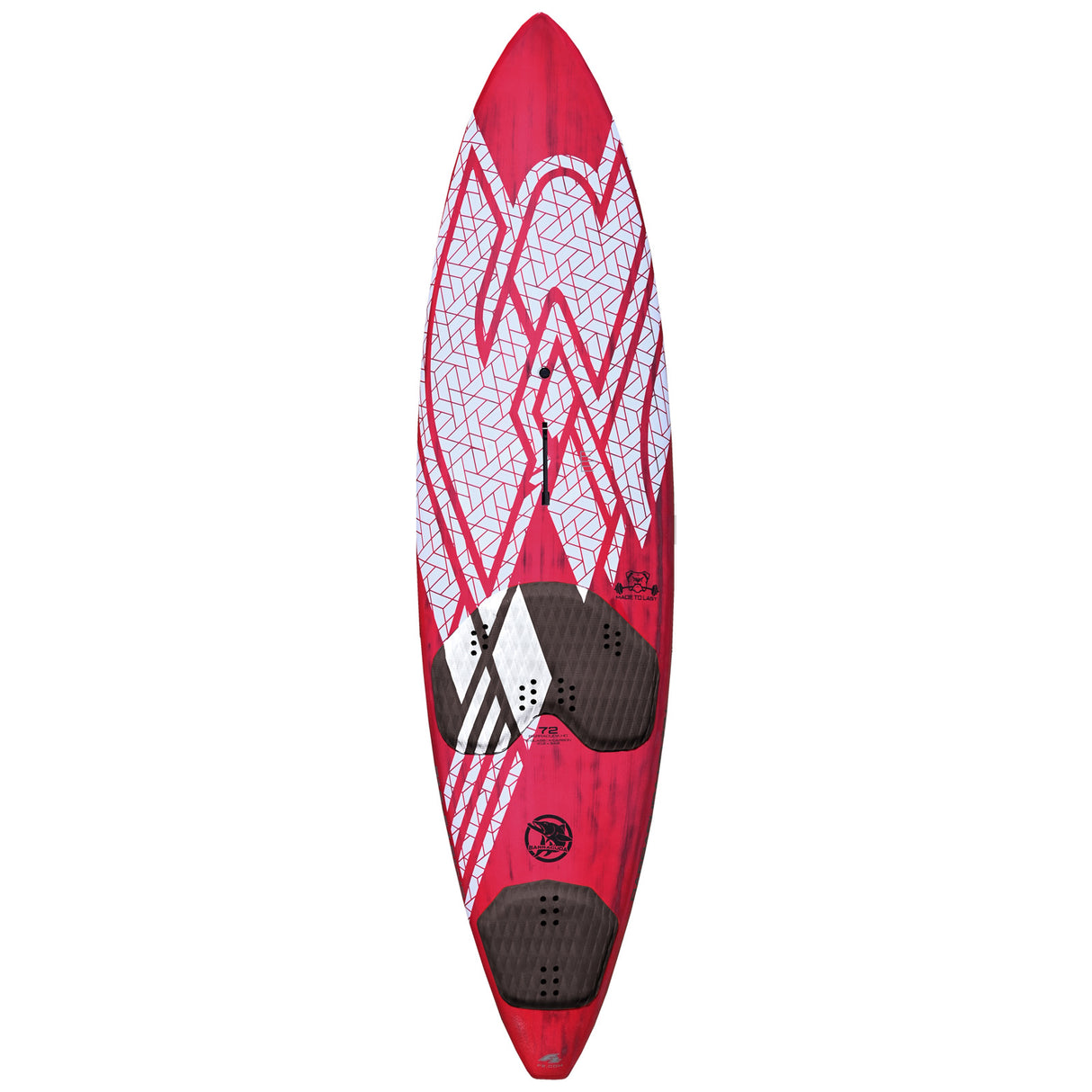 F2 Windsurfboard Barracuda Pro 94-104L Größe wählbar Rot/Weiss 2024/25