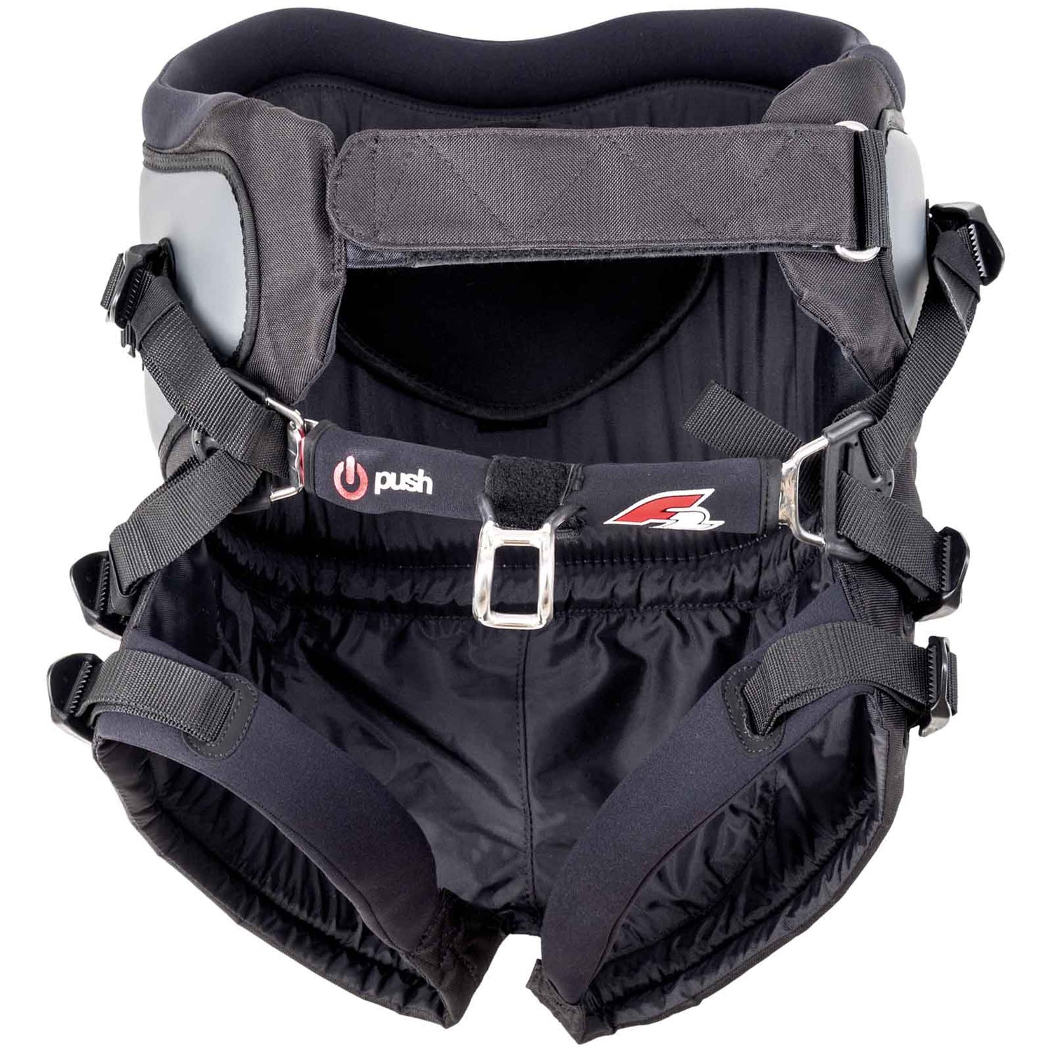 F2  Trapez Freeride Pro Harness Gr. XS-XL wählbar Schwarz 2024/2025