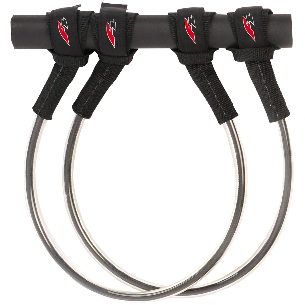 F2 Windsurf Trapeztampen Line Fix 22-34 cm wählbar Schwarz 2024/2025