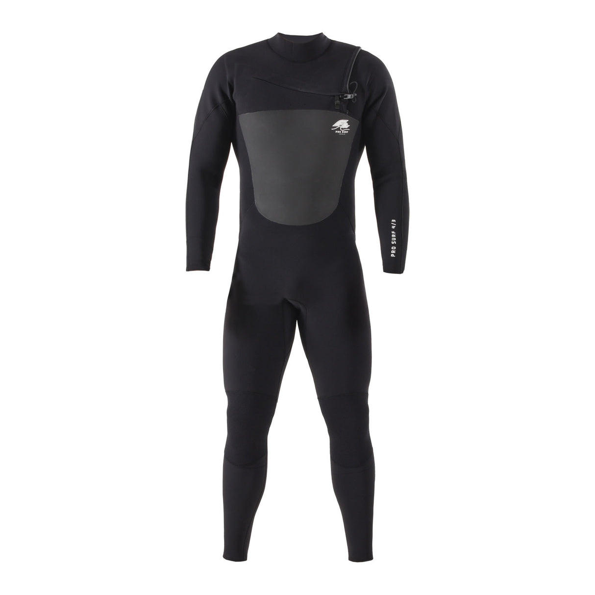 F2 Neopren Anzug Pro Surf Men Full Suit Lang M-XXL 4/3mm Größe wählbar Schwarz