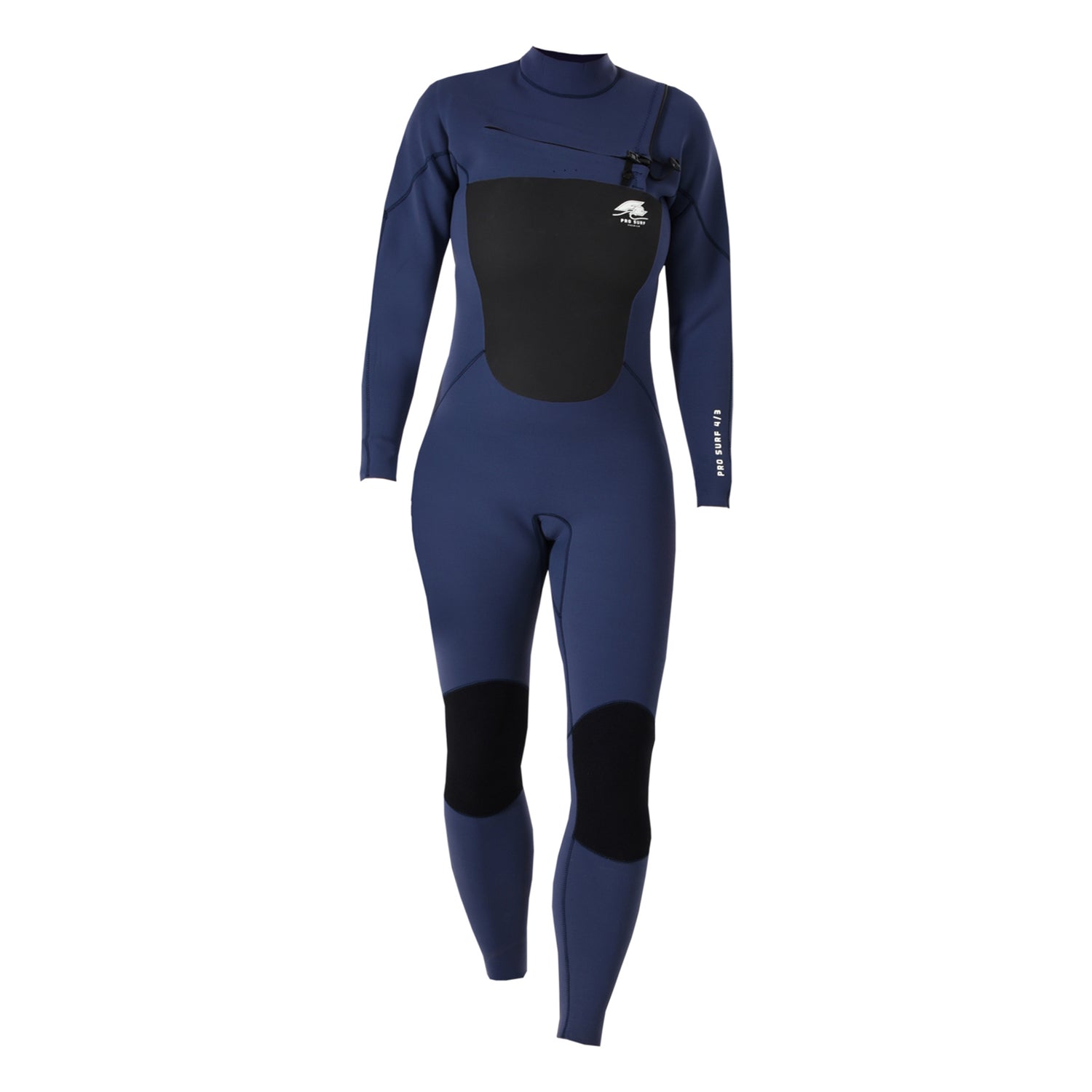 F2 Neopren Anzug Pro Surf Women Full Suit Lang XS-L 4/3mm Größe wählbar Blau