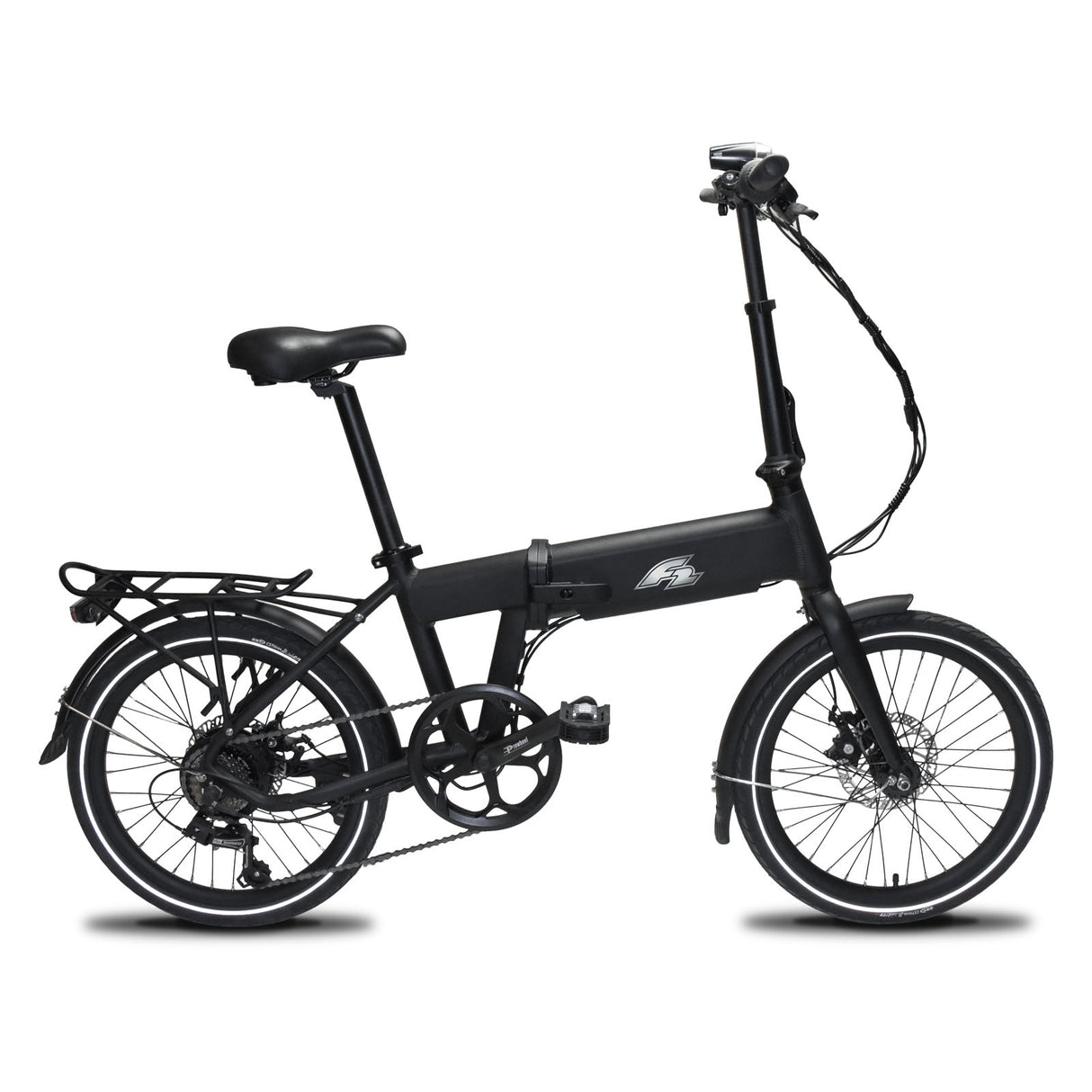 F2 E-Bike Faltbar Folding Compacter Faltrad Pedelec 20kg 20" Schwarz