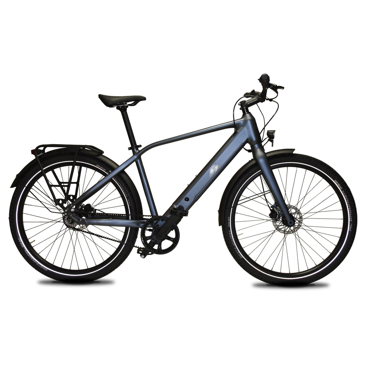 F2 E-Bike Touring Citysurfer Premium Pedelec 18,5kg 27,5" Schwarz