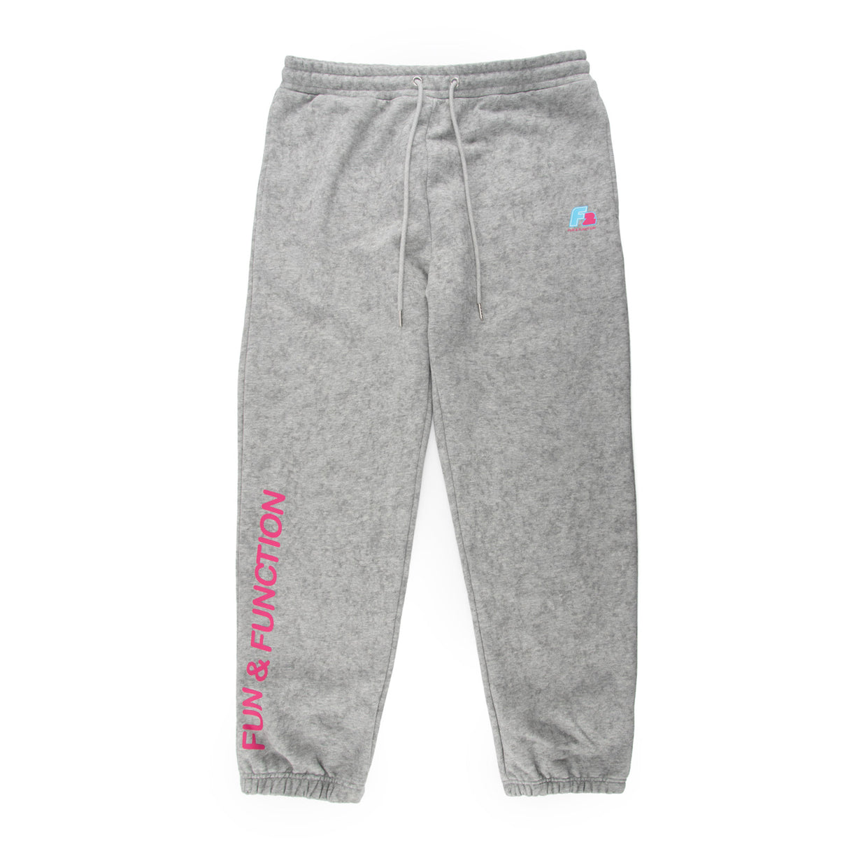 F2 Retro Vegas Jogginghose Ash Damen Grau - Größe wählbar