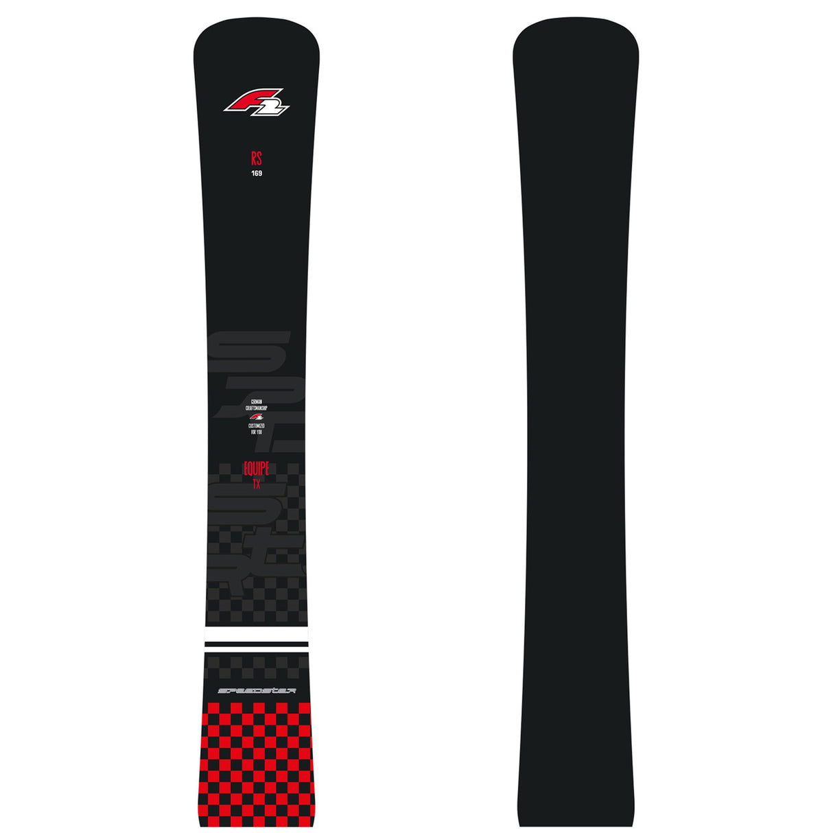 F2 Snowboard Speedster Equipe RS TX Carbon Race Größe wählbar Schwarz 2023/24
