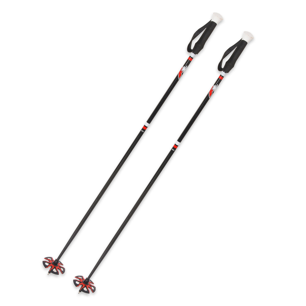 F2 SKI Stöcke Ski Pole - Carbon 110-135cm Größe wählbar 2024/25