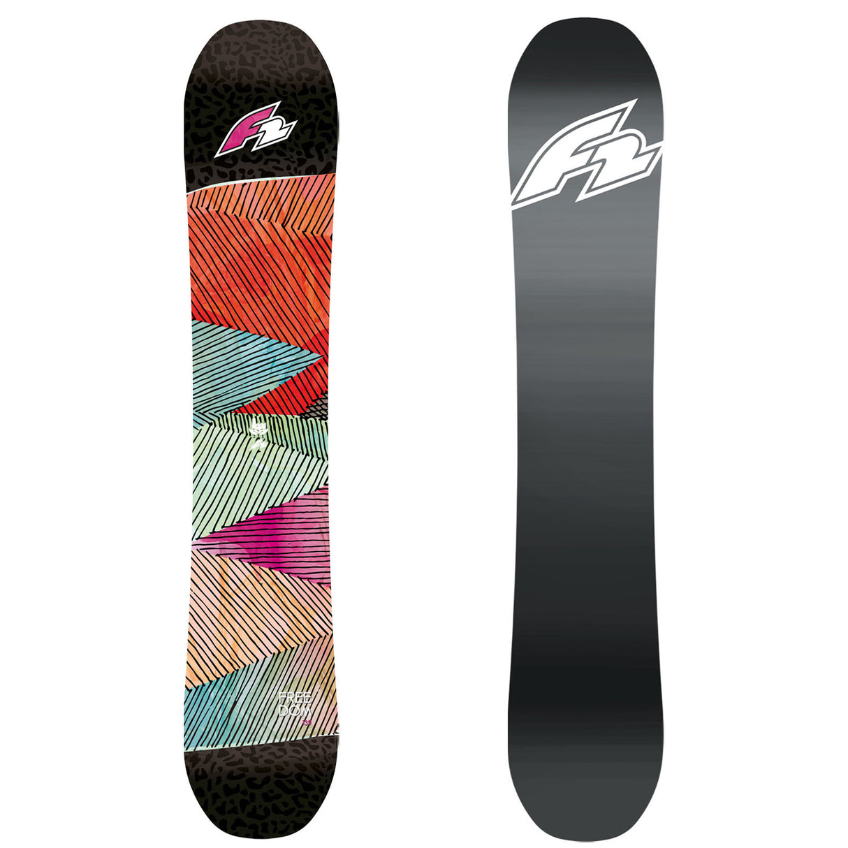 F2 Damen Snowboard Freedom Freeride/Freestyle Größe wählbar Multicolor 2023/24