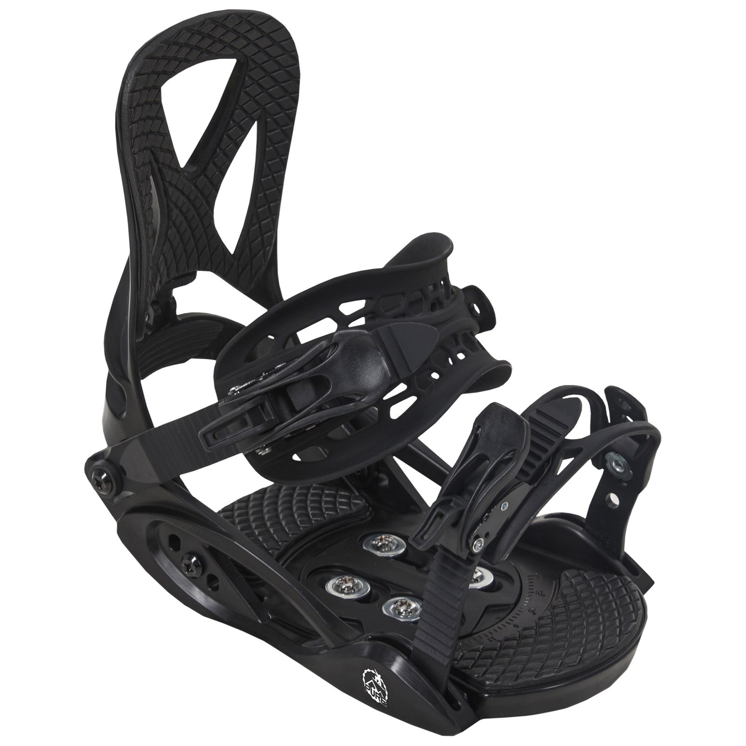 F2 Junior Snowboard Bindung F2 - Pipe - Rookie S-M Größe wählbar Schwarz 2024/25