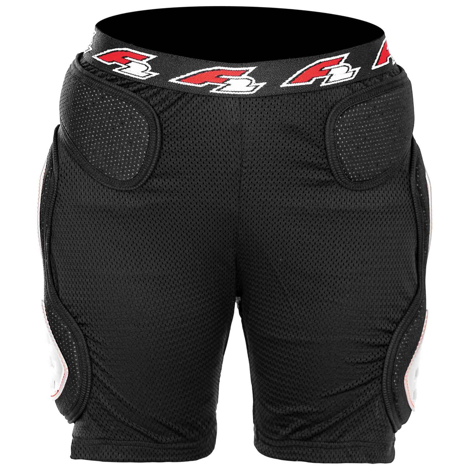 F2 Snowboard Hose Protector - Pant Hard S-XL Größe wählbar Schwarz/Rot 2024/25