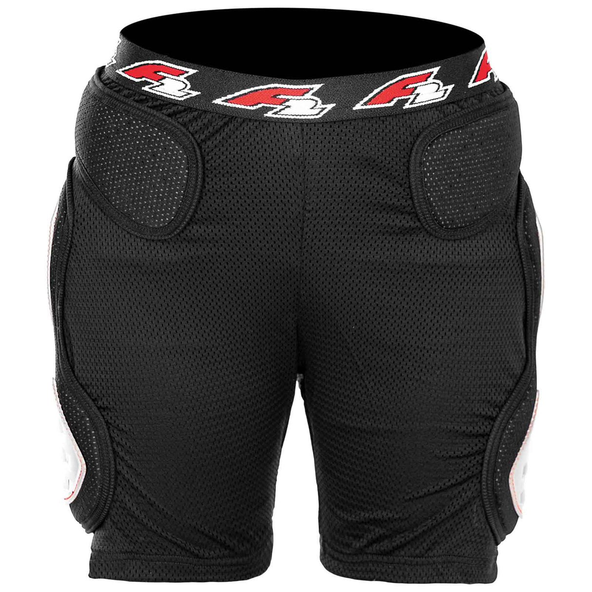 F2 Snowboard Hose Protector - Pant Hard S-XL Größe wählbar Schwarz/Rot 2024/25