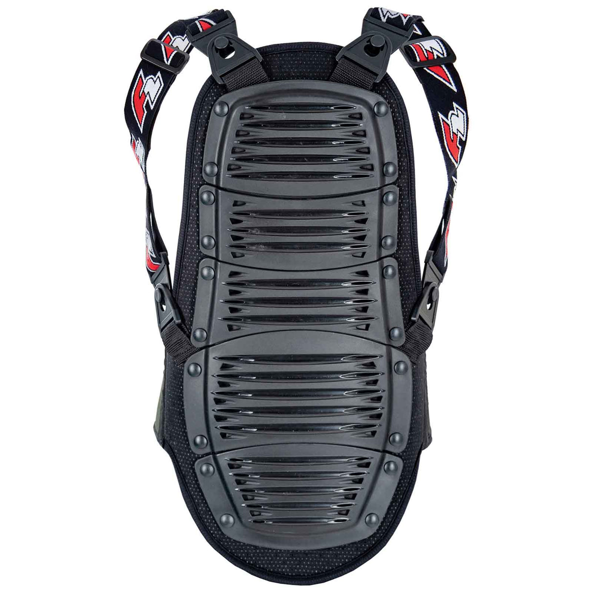 F2 Snowboard Rücken Protector Protection Shield - Hard Größe wählbar Schwarz