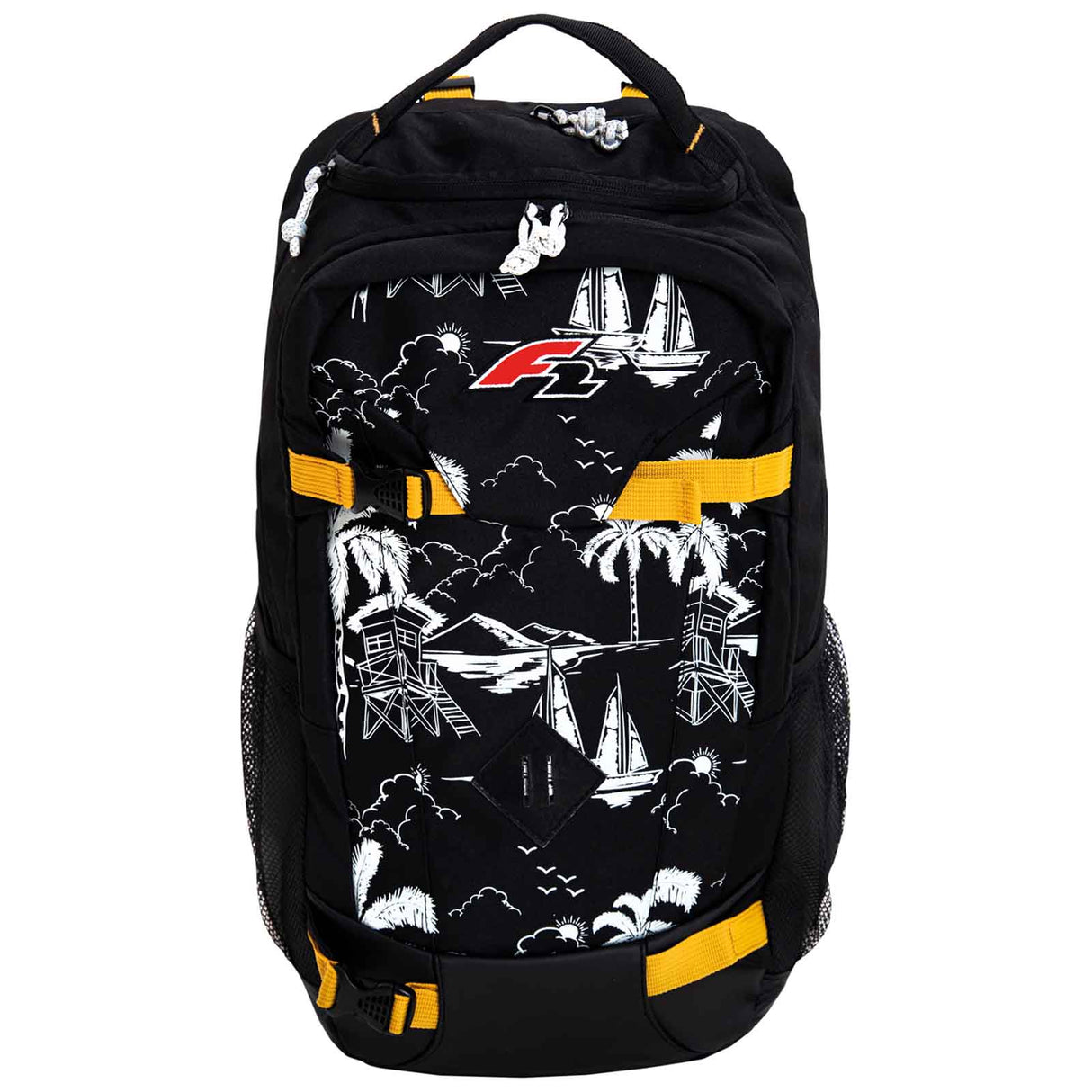 F2 Rucksack Island 14L Schwarz 2024/25