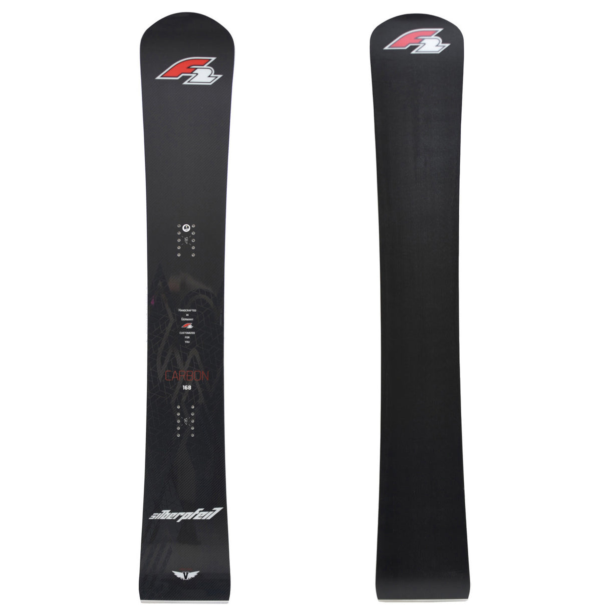 F2 Snowboard Silberpfeil Carbon Vantage Race Größe wählbar Schwarz 2024/25