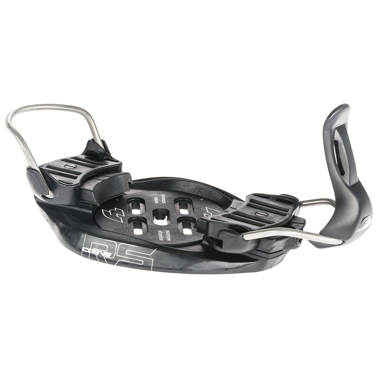 F2 Snowboard Plate Bindung Carve RS 22,5-31,5 cm Schwarz 2024/25