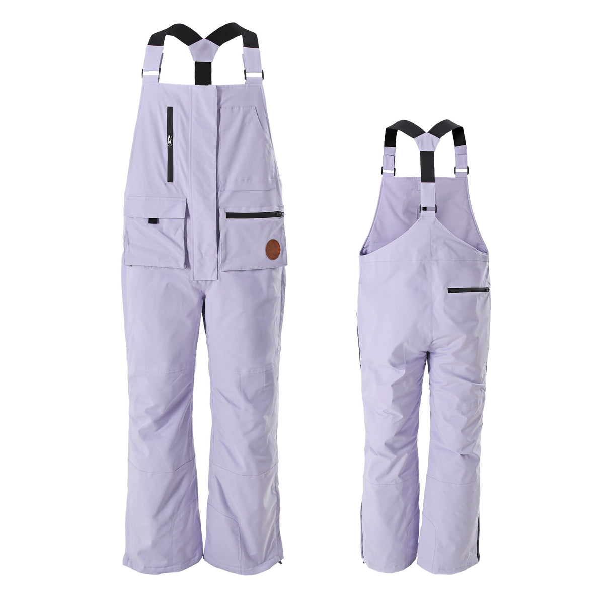 F2 Snowboard/Ski Träger Hose Latzhose Slope XS-XXL Größe wählbar Lila 2025